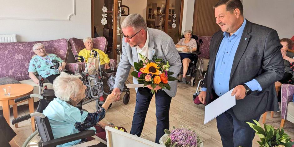 Patrick Ruppe 101 Jahre! - Miacosa Pflege-Gruppe