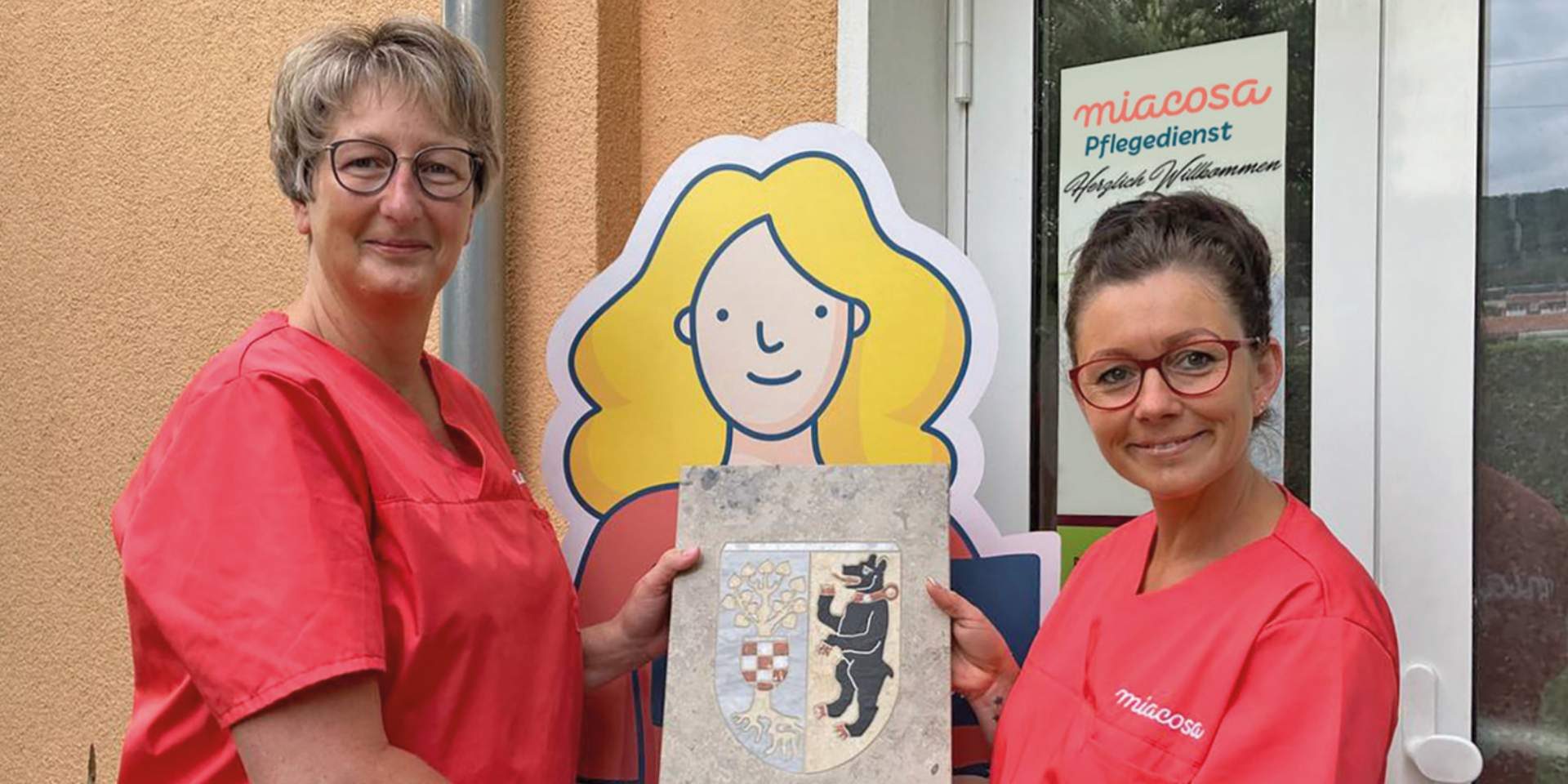 Staffelstabübergabe der Pflegedienstleiterinnen Steffi Tomczak und Anja Niemann